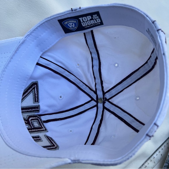 Top of the World Grizzly Unisex White Cap Football/Basketball Montana University - Picture 9 of 12